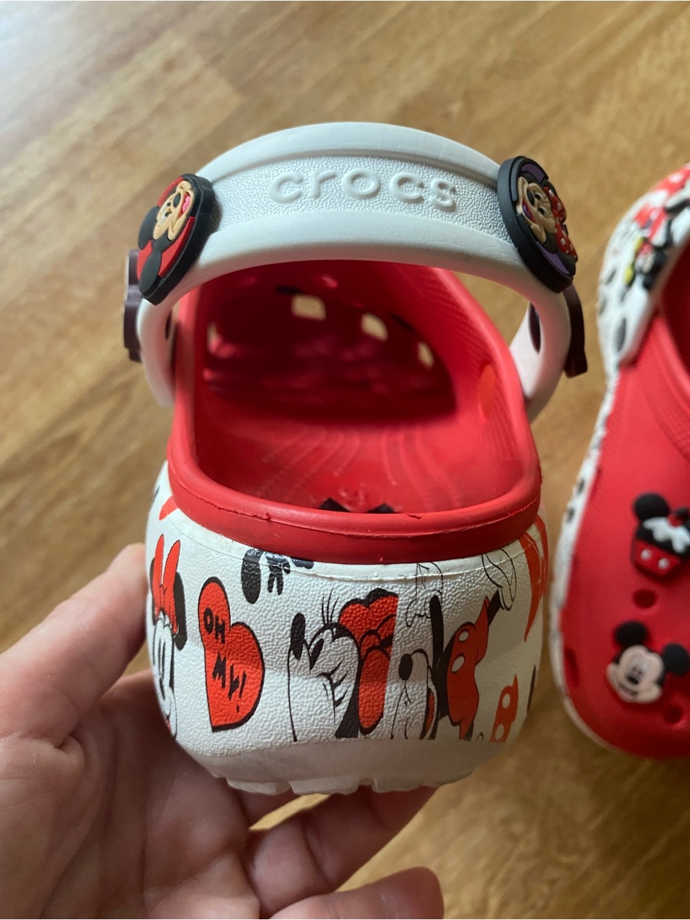 CROCS platform clogs Disney minnie Mickey 8 - Picture 5 of 6